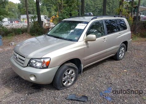 2004 Toyota Highlander V6 z USA, uszkodzony, nr VIN JTEDP21A840018828
